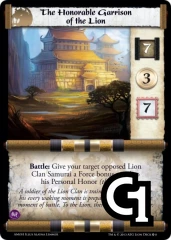 The Honorable Garrison of the Lion