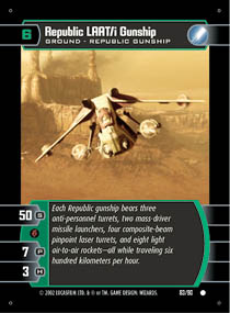 Republic LAAT/i Gunship - Foil