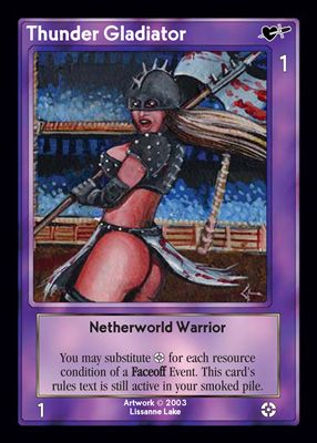 Thunder Gladiator, Netherworld Warrior