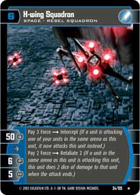 X-wing Squadron - Foil
