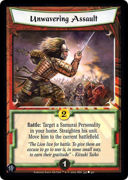 Unwavering Assault