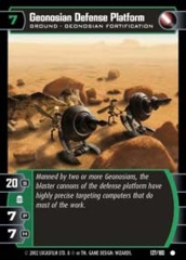 Geonosian Defense Platform