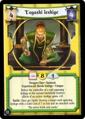 Togashi Ieshige (Experienced Akodo Ieshige)
