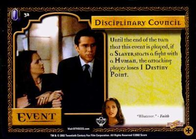 Disciplinary Council