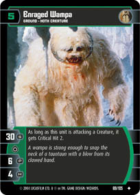 Enraged Wampa - Foil
