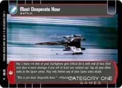 Most Desperate Hour - Foil