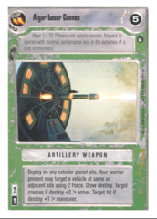 Atgar Laser Cannon [White Border]