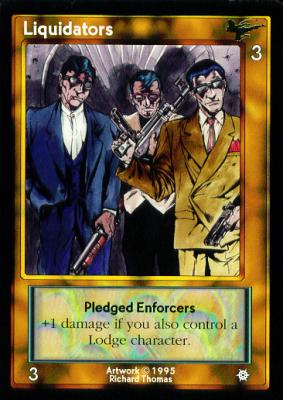 Liquidators, Pledged Enforcers