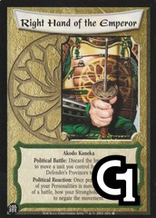 Right Hand of the Emperor