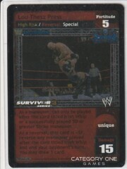 Lou Thesz Press (Throwback) (SS3) Error