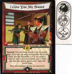 I Give You My Sword