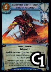 Gerhart Brennend, Bright Wizard