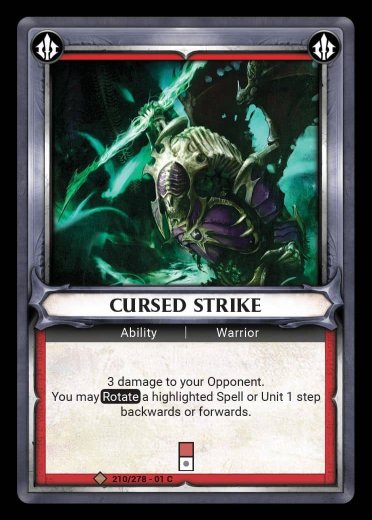 Cursed Strike