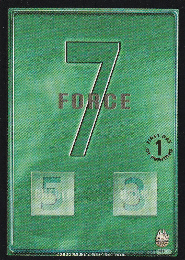 Force 7 - 1st Day Stamped