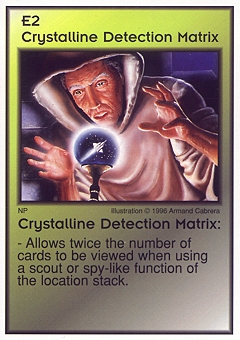 Crystalline Detection Matrix