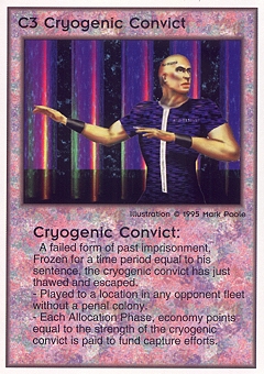 Cryogenic Convict