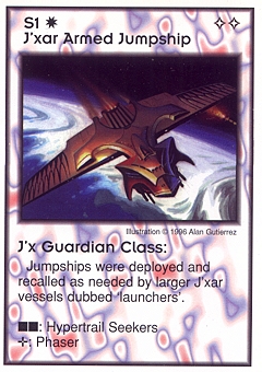 Jxar Armed Jumpship Guardian Class