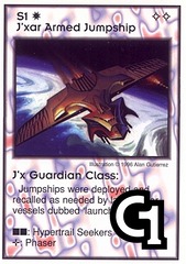 J'xar Armed Jumpship Guardian Class