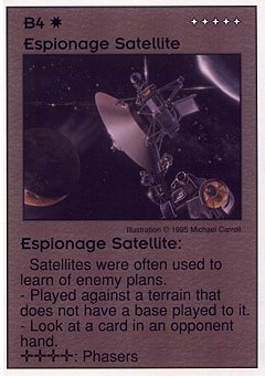 Espionage Satellite