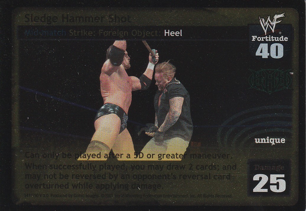 Sledge Hammer Shot