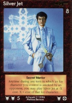 Silver Jet, Secret Warrior