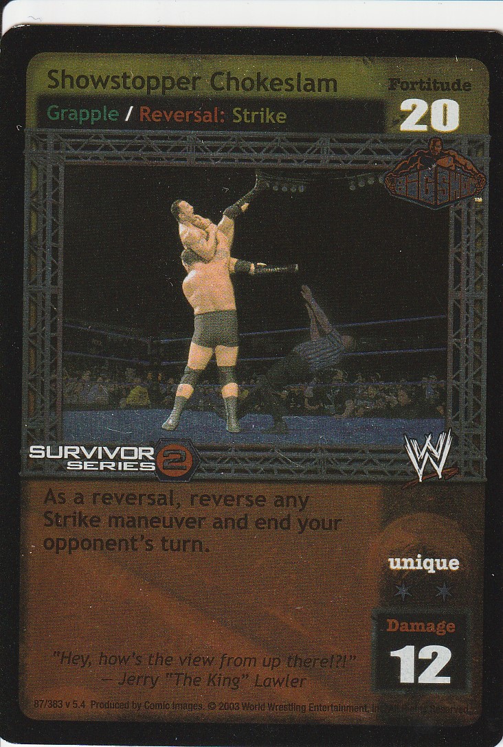 Showstopper Chokeslam (SS2)