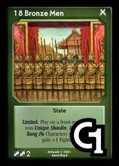 18 Bronze Men
