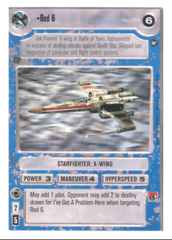 Red 6 [White Border]