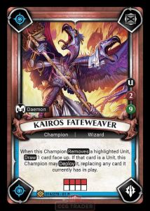 Kairos Fateweaver - Foil