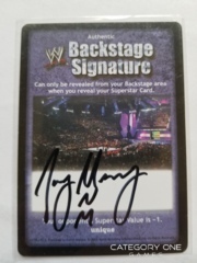 Backstage Signature - Joey Mercury