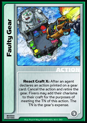 Faulty Gear