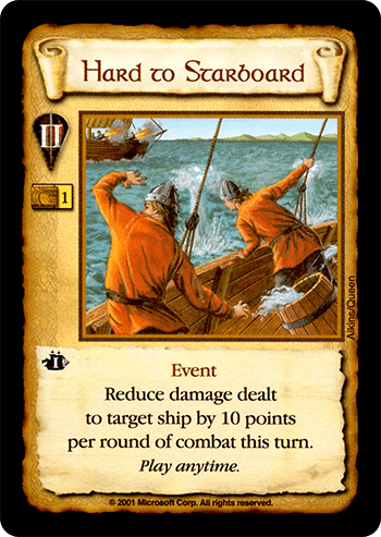 Hard to Starboard!