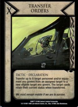 Transfer Orders