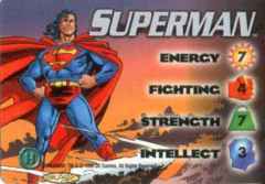 Superman 4-Grid Character Card