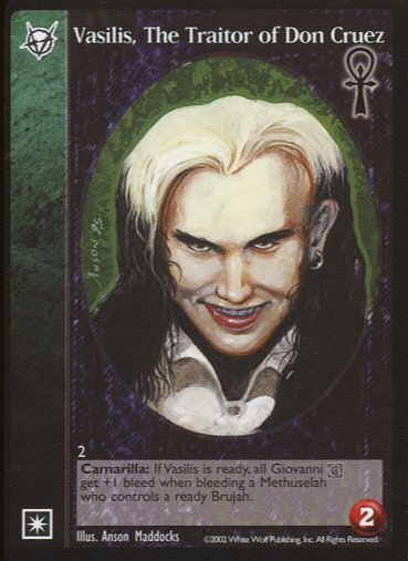 Vasilis, The Traitor of Don Cruez