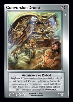 Conversion Drone, Arcanowave Robot