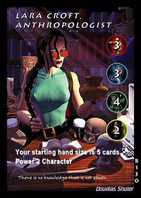Lara Croft, Anthropologist