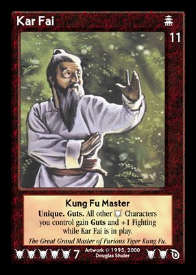 Kar Fai, Kung Fu Master