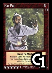 Kar Fai, Kung Fu Master