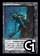 Simian Sneaker, Primate Saboteur