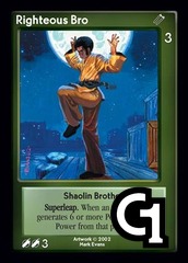 Righteous Bro, Shaolin Brother