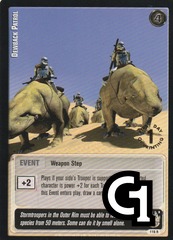 Dewback Patrol (R) - 1st Day Stamped