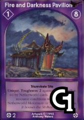 Fire and Darkness Pavilion, Triumvirate Site