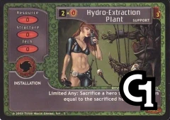 Hydro-Extraction Plant