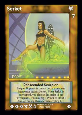 Serket, Reascended Scorpion