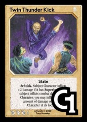 Twin Thunder Kick
