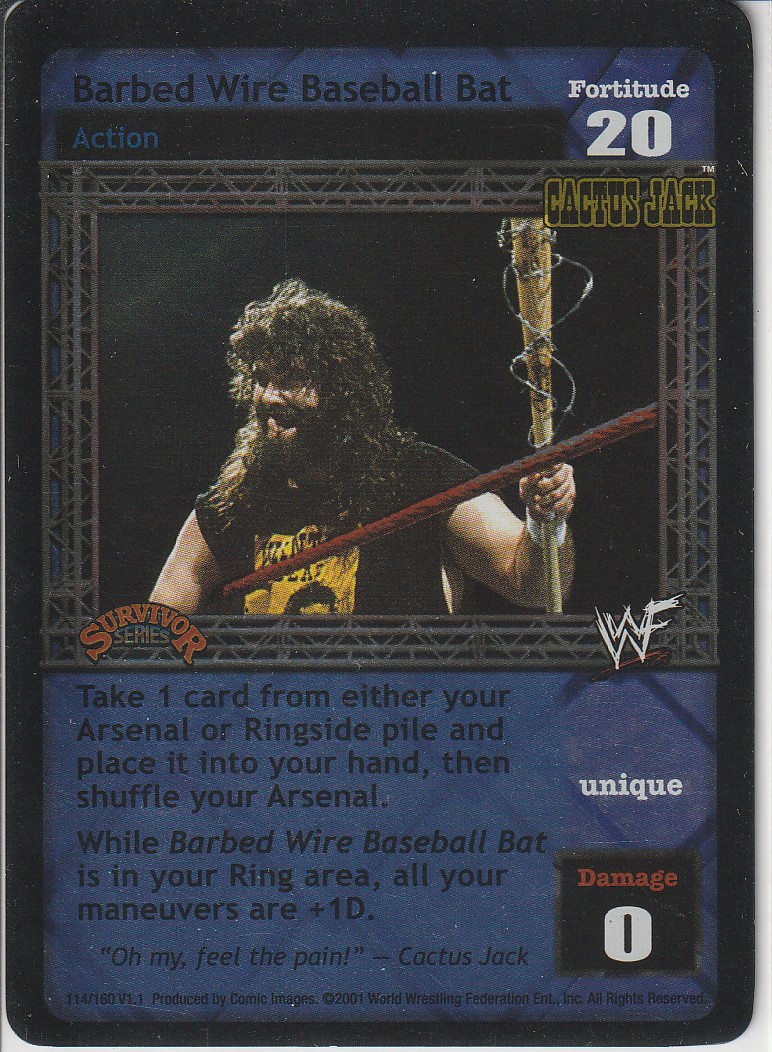 Barbed Wire Baseball Bat (SS1)
