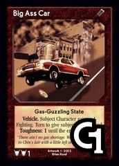 Big Ass Car, Gas-Guzzling State