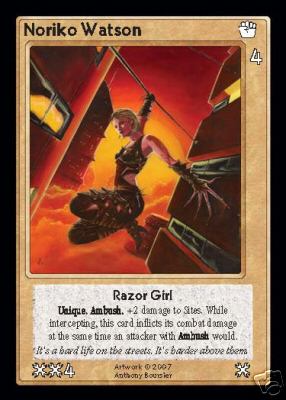 Noriko Watson, Razor Girl