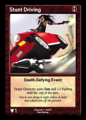 Stunt Driving, Death-Defying Event